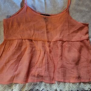 Peach tank top